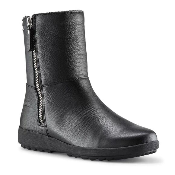 Like New Cougar Women's Toledo Waterproof Booties Black Leather Size 10 - Picture 1 of 13